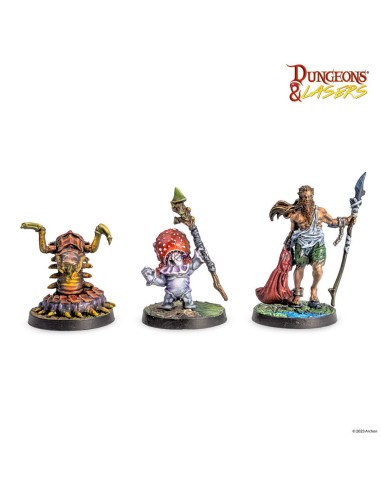 Dungeons & Lasers Miniatures: WOODLAND DWELLERS 