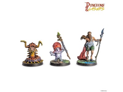 Dungeons & Lasers Miniatures: WOODLAND DWELLERS 