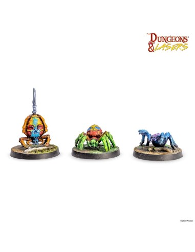 Dungeons & Lasers Miniatures: WOODLAND DWELLERS 