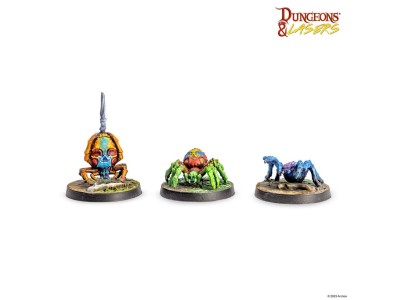 Dungeons & Lasers Miniatures: WOODLAND DWELLERS 