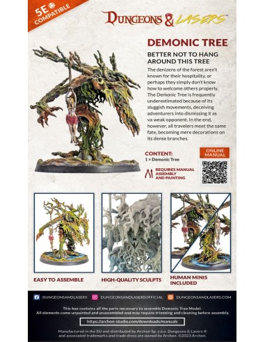 Dungeons & Lasers Miniatures: DEMONIC TREE 