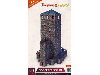 Dungeons & Lasers Starter Set: SORCERER'S SPIRE 