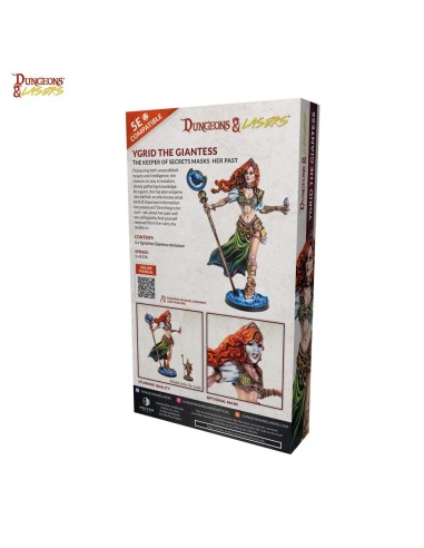 Dungeons & Lasers Miniatures: YGRID THE GIANTESS 