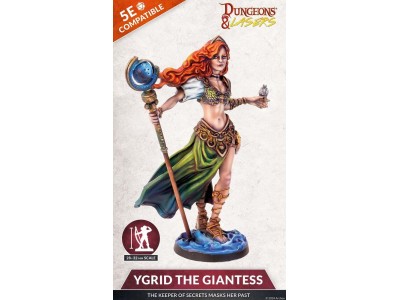 Dungeons & Lasers Miniatures: YGRID THE GIANTESS 
