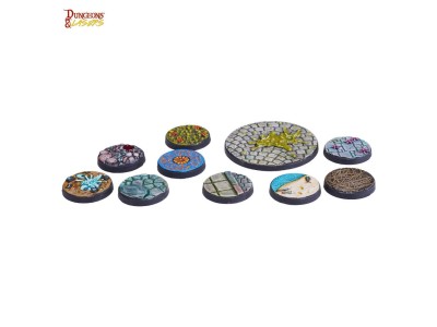 Dungeons & Lasers Miniatures: SCENIC URBAN BASES SET 