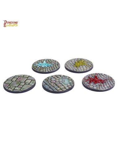 Dungeons & Lasers Miniatures: SCENIC URBAN BASES SET 