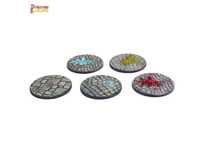 Dungeons & Lasers Miniatures: SCENIC URBAN BASES SET 