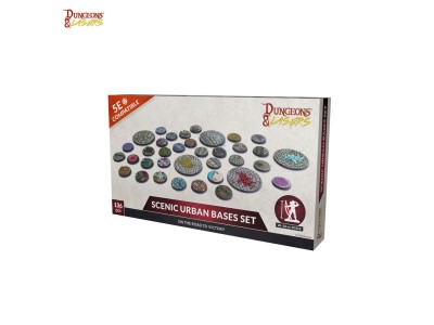 Dungeons & Lasers Miniatures: SCENIC URBAN BASES SET 