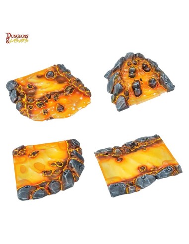 Dungeons & Lasers Expansion Set: MODULAR LAVA 