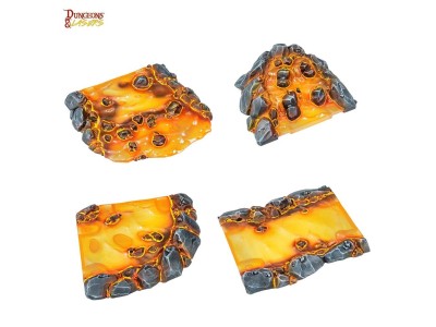 Dungeons & Lasers Expansion Set: MODULAR LAVA 