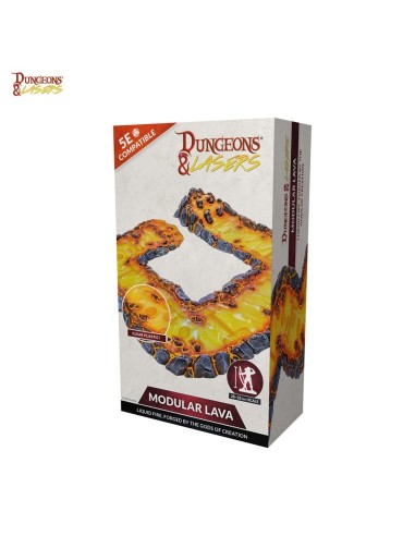 Dungeons & Lasers Expansion Set: MODULAR LAVA 