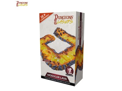 Dungeons & Lasers Expansion Set: MODULAR LAVA 