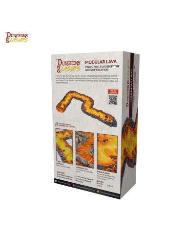 Dungeons & Lasers Expansion Set: MODULAR LAVA 