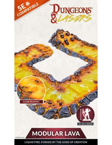 Dungeons & Lasers Expansion Set: MODULAR LAVA 