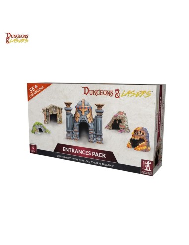 Dungeons & Lasers Expansion Set: ENTRANCES PACK 