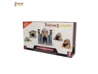 Dungeons & Lasers Expansion Set: ENTRANCES PACK 