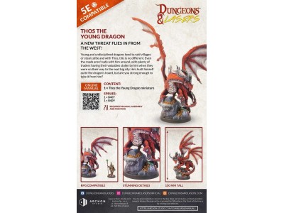Dungeons & Lasers Dragons: THOS THE YOUNG DRAGON 