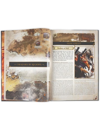 Dungeons & Lasers THE WORLD OF DEUSLAIR: BESTIARY BOOK (hardcover) 