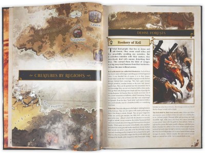 Dungeons & Lasers THE WORLD OF DEUSLAIR: BESTIARY BOOK (hardcover) 