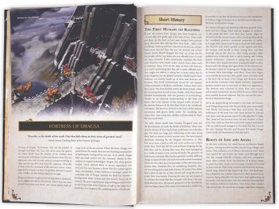 Dungeons & Lasers THE WORLD OF DEUSLAIR: RPG CAMPAIGN (hardcover) 