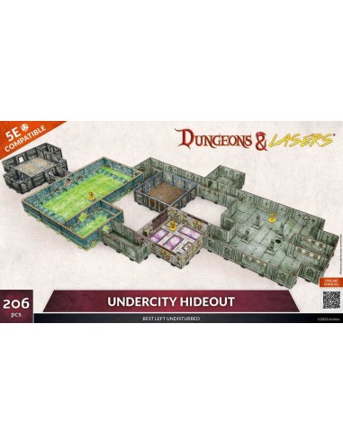 Dungeons & Lasers Starter Set: UNDERCITY HIDEOUT 