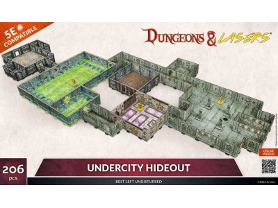 Dungeons & Lasers Starter Set: UNDERCITY HIDEOUT 