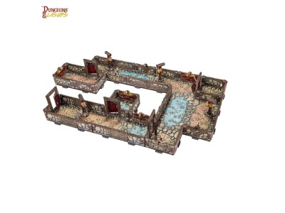 Dungeons & Lasers DWARVEN MINE: Pre-painted 