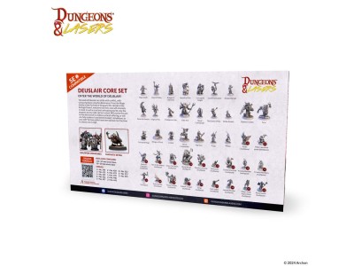 Dungeons & Lasers Miniatures: DEUSLAIR: CORE SET 