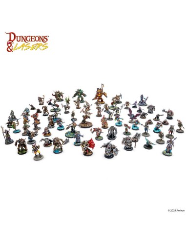 Dungeons & Lasers Miniatures: DEUSLAIR: CORE SET 