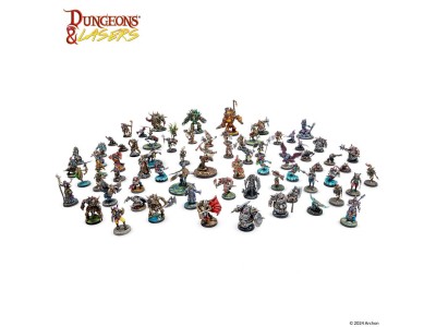 Dungeons & Lasers Miniatures: DEUSLAIR: CORE SET 