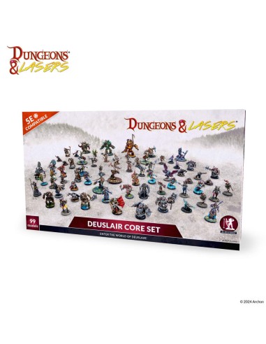 Dungeons & Lasers Miniatures: DEUSLAIR: CORE SET 