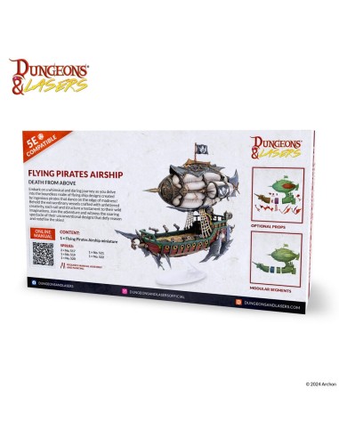 Dungeons & Lasers DEUSLAIR: FLYING PIRATES AIRSHIP 