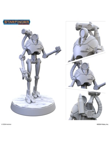 Masters of the Universe Miniatures: PATROL-CLASS SECURITY ROBOT 
