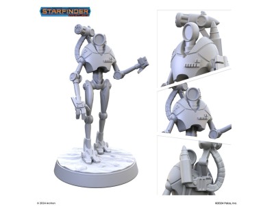 Masters of the Universe Miniatures: PATROL-CLASS SECURITY ROBOT 
