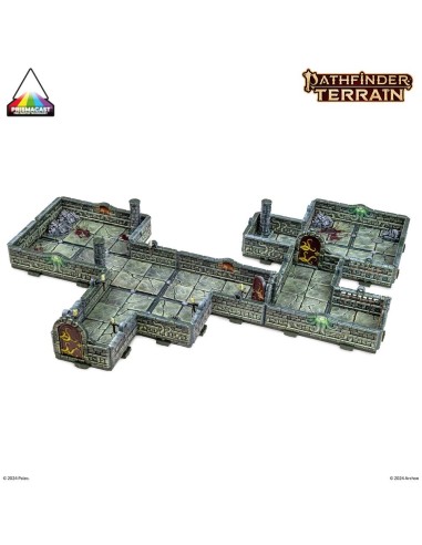 Dungeons & Lasers PATHFINDER TERRAIN: ABOMINATION VAULTS Pre-painted 