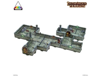 Dungeons & Lasers PATHFINDER TERRAIN: ABOMINATION VAULTS Pre-painted 