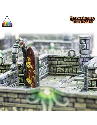 Dungeons & Lasers PATHFINDER TERRAIN: ABOMINATION VAULTS Pre-painted 