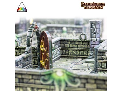 Dungeons & Lasers PATHFINDER TERRAIN: ABOMINATION VAULTS Pre-painted 