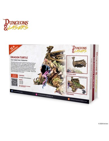 Dungeons & Lasers Miniatures: DRAGON TURTLE 