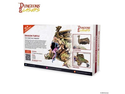 Dungeons & Lasers Miniatures: DRAGON TURTLE 