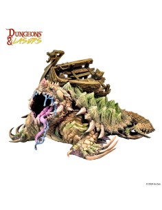 Dungeons & Lasers Miniatures: DRAGON TURTLE  2