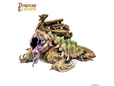 Dungeons & Lasers Miniatures: DRAGON TURTLE 