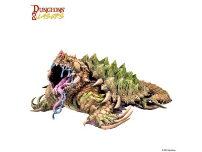 Dungeons & Lasers Miniatures: DRAGON TURTLE 