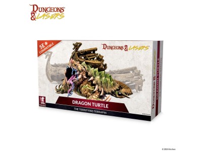 Dungeons & Lasers Miniatures: DRAGON TURTLE 