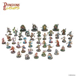 Dungeons & Lasers Miniatures:  BEASTKIN HYBRIDS: PLAYABLE CHARACTERS  2