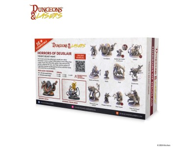 Dungeons & Lasers Miniatures: HORRORS OF DEUSLAIR 