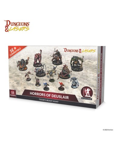 Dungeons & Lasers Miniatures: HORRORS OF DEUSLAIR 