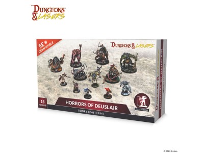 Dungeons & Lasers Miniatures: HORRORS OF DEUSLAIR 