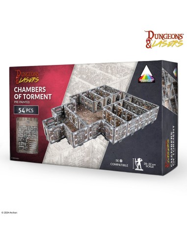 Dungeons & Lasers CHAMBERS OF TORMENT: PRE-PAINTED 