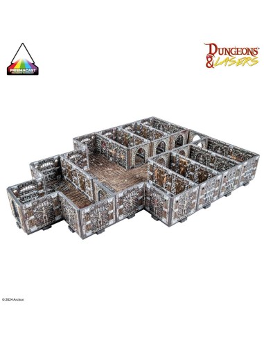 Dungeons & Lasers CHAMBERS OF TORMENT: PRE-PAINTED 